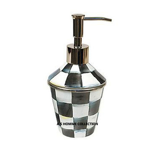 สแตนเลสตอกไม้ออกแบบดอกลิลลี่เงาขัดห้องน้ําเครื่องทําความสะอาดมือสบู่ - Product Image 4