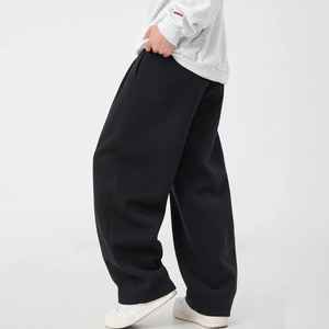Pantalons de survêtement baggy à jambe droite de style nouveau, 100% coton, pantalons de survêtement jogger, logo personnalisé, pantalons de survêtement pour hommes 2026 - Product Image 3