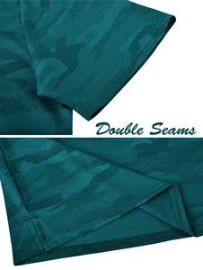 Sports de plein air personnalisés pour hommes polos Impression par sublimation d'usine tissu tricoté T-Shirt imprimé numériquement pour Polo - Product Image 6