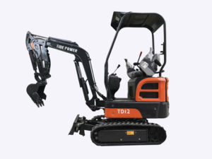 Mini pelle 1 tonne de haute qualité avec moteur Kubota ou moteur KOOP et pièce d'excavatrice Minibagger - Product Image 6