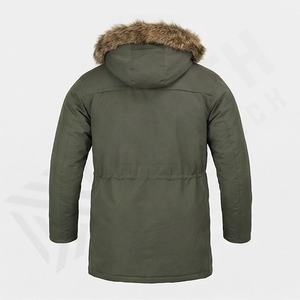 Parka d'hiver pour homme en polyester, veste réversible chaude et respirante, manteau isolé thermique, vêtements d'extérieur résistants, équipement de protection contre la neige - Product Image 2