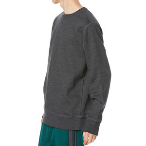 สเวตเชิ้ตคอกลมผ้าฝ้ายออร์แกนิกคุณภาพสูงเสื้อสเวตเชิ้ตคอกลมสีล้วนพิมพ์โลโก้ตามสั่งใหม่2025 - Product Image 4