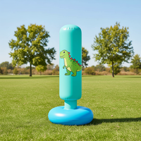 Sac de frappe lourd avec support de boxe pour l'entraînement de décompression des enfants, rempli d'eau, en PVC avec logo imprimé