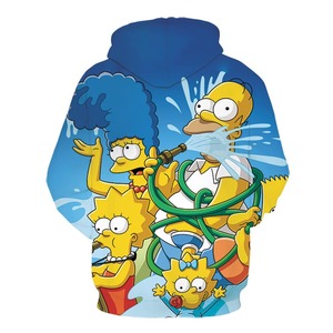 Sweat-shirts en polaire colorés 100% polyester avec logo personnalisé, de haute qualité, épais, lourds, unis, à col rond, avec motif imprimé surdimensionné - Product Image 2