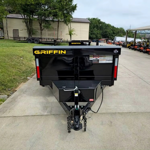 6 'X 10' Remorque à benne hydraulique avec rampes de chargement Remorque de tracteur agricole d'occasion ou neuve GVWR 9990 Gear and Motor Core Components - Product Image 1