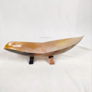 Friendly Genuine Ox Horn Dinnerware Set <b>Bowls</b> Dishes Serving Mixing <b>Bowl</b> Palm Lathering <b>Shave</b> Crafting Crafts Party Carved - Product Image 1