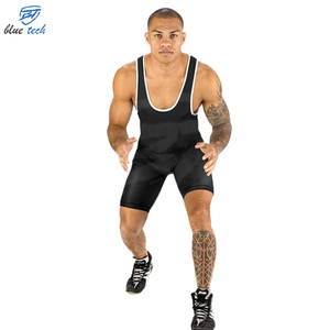 Combinaison d'entraînement de gymnastique extensible pour hommes pour la lutte et d'autres sports - Product Image 5