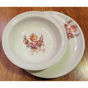 Ensemble de nourriture pour bébé Sweet Memories - Bols et assiette à ventouse - Vaisselle en silicone de qualité alimentaire pour les bébés de 0 à 12 mois - Essentiels pour l'alimentation - Product Image 3