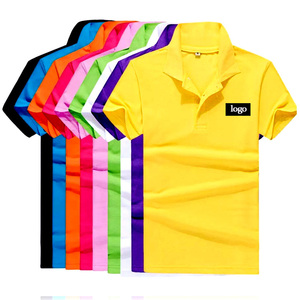 T-shirt polo personnalisé pour hommes 100% coton à manches courtes Vente en gros Logo brodé Chemise polo vierge Vente en gros - Product Image 6