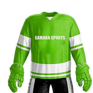 Fabricant pakistanais, uniforme de hockey sur glace surdimensionné personnalisé par sublimation, ensembles pour adultes, 100% polyester, vêtements de sport - Product Image 5