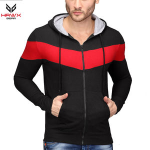 Vente en gros de sweats à capuche ODM légers à séchage rapide pour hommes design d'impression de mode pour une utilisation en extérieur saison d'hiver polaire à capuche teint uni - Product Image 5