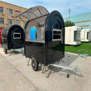Remolque de comida remolcable totalmente equipado personalizado, camión de comida móvil de Francia, Pizza, perro caliente, helado, comida rápida, kebab, caravana de aluminio - Product Image 6