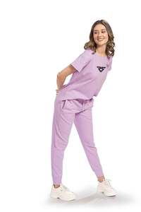 Stylish Jogger Suits Women Two Piece <b>Tracksuit</b> Manufacturer <b>Pink</b> <b>Tracksuit</b> half saleeve Sets Women's Clothing - Product Image 2