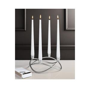 Fournisseurs indiens de bougeoir décoratif de salle à manger au design antique Bougeoir en argenterie de haute qualité - Product Image 1