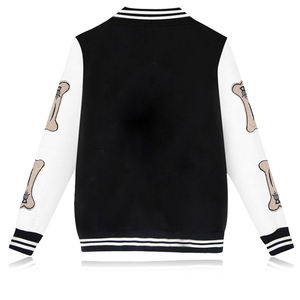 Nueva chaqueta de moda para hombres Causal Regular Fit Baseball Varsity Jackets Oem Custom 2025 Chaquetas universitarias de cuero de lana de alta calidad - Product Image 6