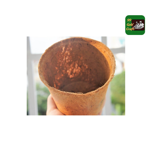 Pot en fibre de coco biodégradable, idéal pour les pépinières et le jardinage, approvisionnement écologique du Vietnam - Product Image 1