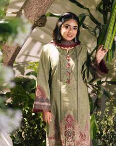 Salwar Kameez en soie élégante traditionnelle afghane pour femmes, vêtement traditionnel afghan ethnique personnalisé du fabricant, 517 pièces pour - Product Image 5