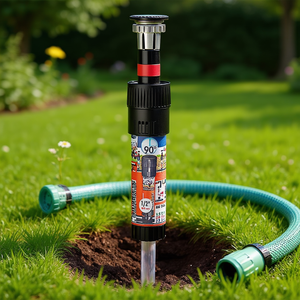 Microaspersor Subterráneo Claber RAINJET 90230 con Chorro de 4.5 m Compatible con Manguera de 1/2'' para Jardines - Product Image 3