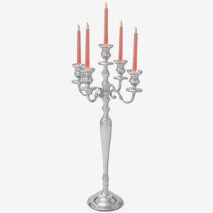 3 Arm Metal Candle Stand <b>Candelabra</b> - Product Image 4