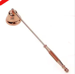 Éteignoir de bougie en aluminium doré à l'aspect simple pour restaurant et bar d'hôtel - Product Image 2