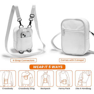 <b>Women</b> Fashion Crossbody <b>Bag</b> with Single Adjustable Strap Compact Design <b>for</b> <b>Travel</b> & Shopping - Product Image 4