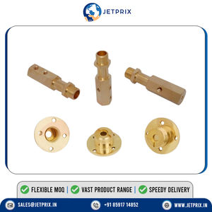 ชิ้นส่วนกลึง CNC ทองเหลืองปรับแต่งได้ความแม่นยำสูงส่วนประกอบจากอินเดีย - Product Image 6