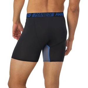 Paquete de 3 Calzoncillos Bóxer de Algodón 100% Tejido para Hombre, Soporte Total, Transpirables; Suministro al por Mayor con Etiqueta Privada Personalizada - Product Image 3