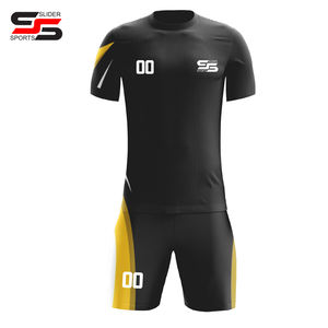 Maillots de football personnalisés impression par sublimation football 100% maillots de football en polyester ensembles de maillots de football respirants - Product Image 5