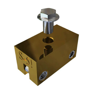 Solar Mounting <b>System</b> S-5-B Brass Attachment Clamps for Copper Standing Seam Roofs - Product Image 2