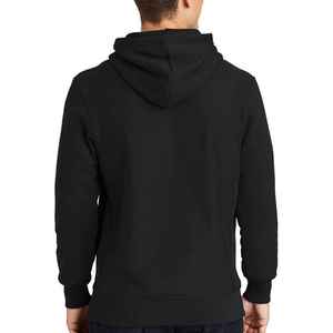 Sweat à capuche respirant 100% coton polaire pour hommes avec poches-Service OEM d'hiver de haute qualité - Product Image 4