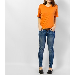 Cotton T Shirts for Women Latest Color Schemes Blank Long Shirts for Custom Printing with High Quality <b>Material</b> Made in Pakistan - Product Image 2