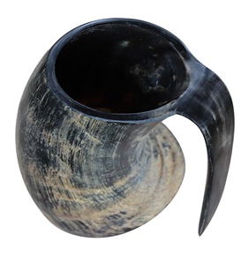 Vintage Style Viking <b>Mug</b> Natural Horn Drinkware Wholesale Available Gift or Your <b>Friends</b>. - Product Image 6