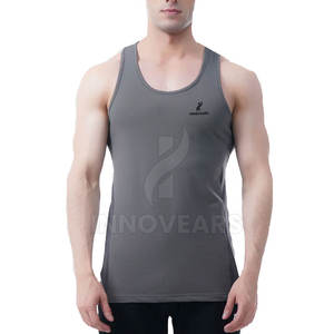Vêtements de gym pour hommes Débardeur en tricot respirant pour vêtements de sport de fitness Vente en ligne pour la musculation - Product Image 1