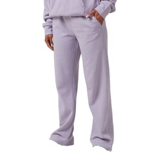 2025 nuevo chándal personalizado al por mayor con logotipo informal para mujer 2 piezas y pantalón con cintura elástica conjuntos de chándal para mujer de alta calidad - Product Image 4