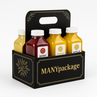 Matériaux de boîte de transport de 6 bouteilles personnalisées Emballage de bouteilles de vin en carton Boîtes de déménagement d'expédition