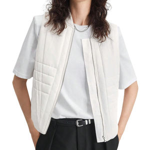 Chaleco de Invierno para Mujer, Personalizable, Cálido, Acolchado, de Moda, Estilo Elegante, en Oferta - Product Image 1