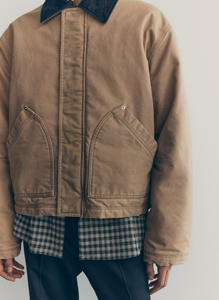 Fashion Non Hooded Man Jackets Casual <b>Canvas</b> Coat Outdoor Menswear Comfortable And Stylish - Product Image 5