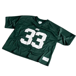 Jersey streetwear surdimensionné à séchage rapide, respirant, léger, épaules tombantes, impression de logo personnalisée, caractéristiques de séchage rapide, OEM disponible - Product Image 1