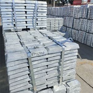 Venta al por mayor directa de fábrica Lingotes de aleación de zinc (Zamak 3 #5 #) 99.995% Pureza con lingotes de aluminio de gran stock incluidos - Product Image 4