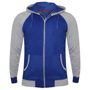 Sweat à capuche zippé en molleton uni pour homme, conception épaule tombante, en tissu molletonné épais et lourd, idéal pour l'hiver – Fournisseur ODM - Product Image 1