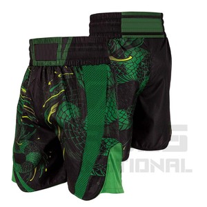 Wholesale Custom Sublimated 100% Polyester Crocheted Winter <b>Men's</b> Boxing & MMA <b>Shorts</b> for Fight Training - Product Image 3