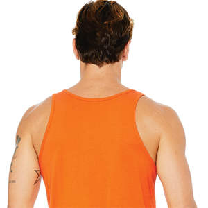 Ensemble de vente au détail 100% Airlume en coton peigné et essoré à anneau 32 simple 4.2 oz Orange maillot unisexe - Product Image 6