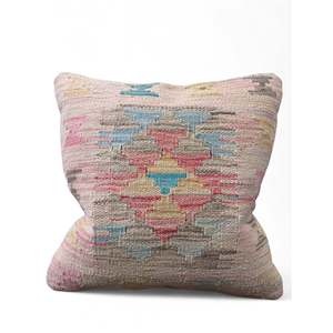 Housse de coussin Kilim afghan 45 x 45 cm, élégantes housses de coussin et de coussinets pour le confort et le style - Product Image 3