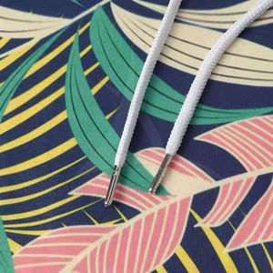 Sudadera con Capucha Tie-Dye, Estilo Urbano, Amarillo y Gris, Patrón Psicodélico, Sublimación Personalizada, Sudaderas para Hombre a Bajo Precio - Product Image 4