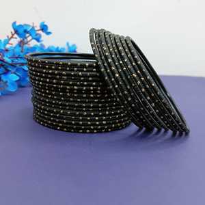 Indian Bangles <b>Set</b> Bollywood Plain Metal Bangle Bracelets Costume Jewelry for Women & <b>Girls</b> (<b>Set</b> of 24) - Product Image 2