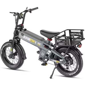 VENTE DIRECTE D'USINE Aniiokii A8 Pro Max 2000W 5000W Aniiokis A8 Pro-Max 33MPH 55MPH Vélos Électriques à Pneus Larges 26*4.8" À VENDRE - Product Image 1