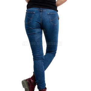 Pantalones Vaqueros de mujer de estilo de alta calidad de nuevo diseño personalizado pantalones vaqueros de mujer cómodos de color sólido - Product Image 2