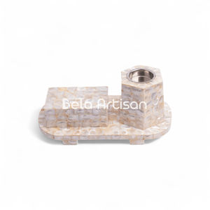El más vendido Bela Artisan Pearl Inlay Mubkhar Bakhoor Quemador Bandeja Incienso de madera y difusor de aromaterapia Juego popular en Kuwait - Product Image 1