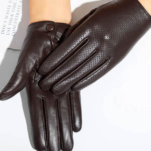 Cómodo ajuste Super Flexible moda guantes de cuero logotipo personalizado impreso precio al por mayor guantes de cuero de moda - Product Image 1