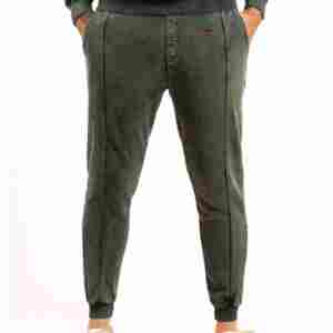 Sudadera con capucha y pantalones de chándal lavados con ácido 2025, chándales de alta calidad, conjunto de algodón, chándales Vintage personalizados lisos para hombres - Product Image 4